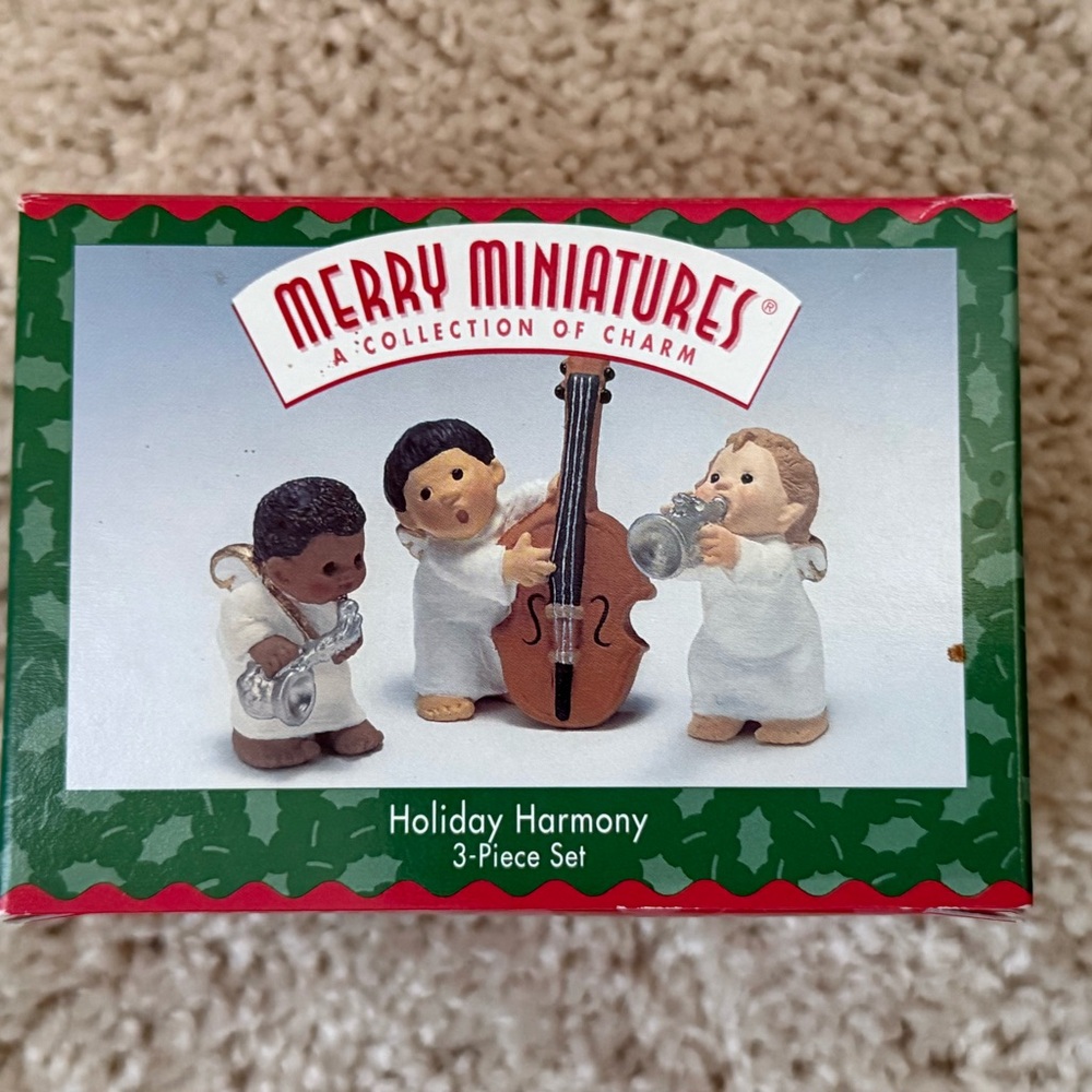 Vintage Hallmark Holiday Harmony 3-Piece Set - Picture 1 of 4